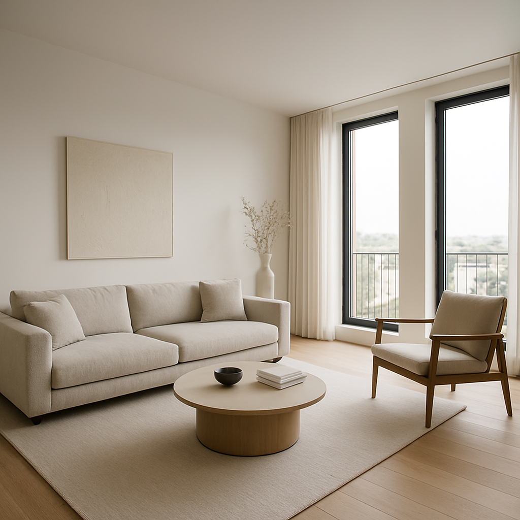 Soggiorno moderno - NUOVE COSTRUZIONI Bio.Project SRL