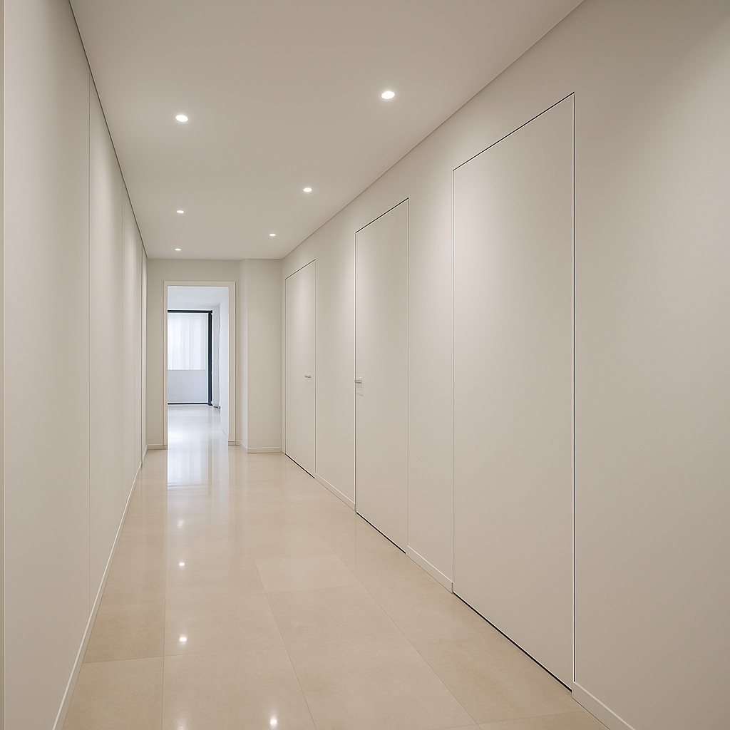 Corridoio moderno - NUOVE COSTRUZIONI Bio.Project SRL